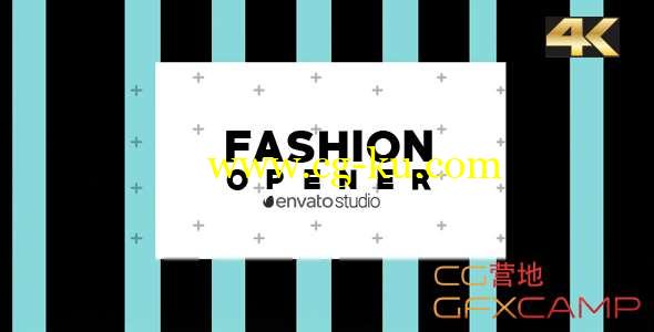 AE模板-图形元素时尚宣传片开场 Fashion Promo的图片1