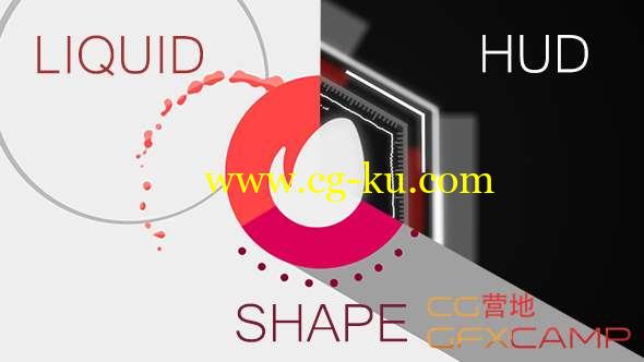 AE模板-MG图形Logo动画 Shape Logo Reveal Pack的图片1