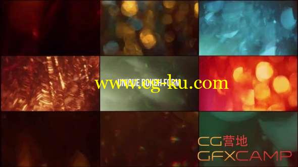 50组镜头漏光背景4K高清视频素材 Bokeh Leaks and Backgrounds 4k Pack的图片1
