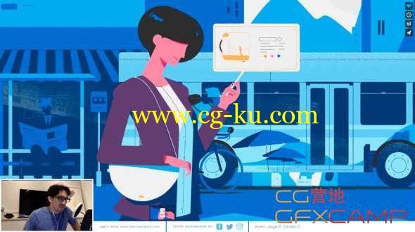 Jr.Canest直播介绍MG动画小技巧的图片1