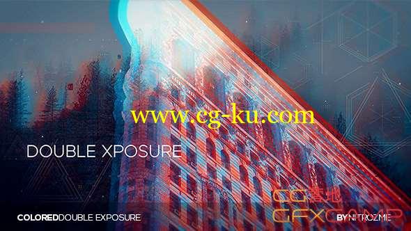 AE模板-色彩分离图片展示 Colored Dual Exposure的图片1