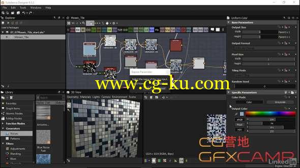 室内建筑可视化材质教程 Lynda - Substance Designer for Architectural Visualization的图片1