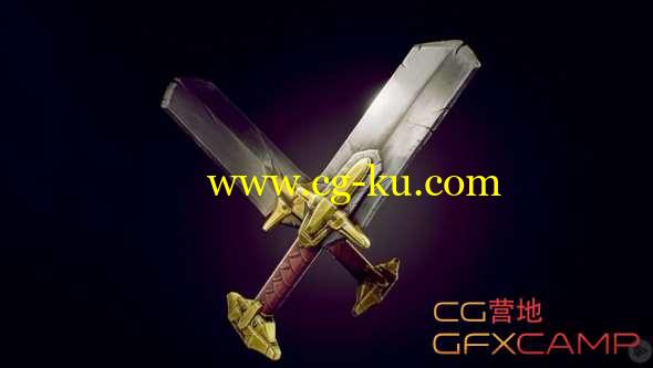 Substance Painter游戏武器贴图基础教程 Pluralsight - Game Weapon Texturing Fundamentals的图片1