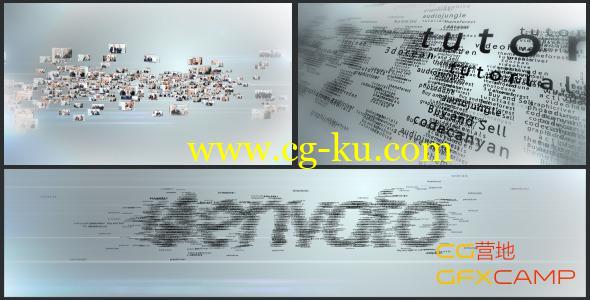 图片汇聚文字Logo VideoHive Multi Video & Multi Text Logo Formation的图片1
