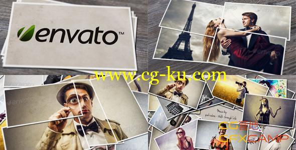 桌面照片拼合展示 VideoHive Photo Collage Gallery的图片1