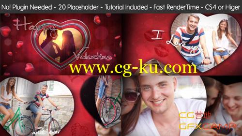 情侣浪漫情人节模板 VideoHive Valentine’s Day的图片1