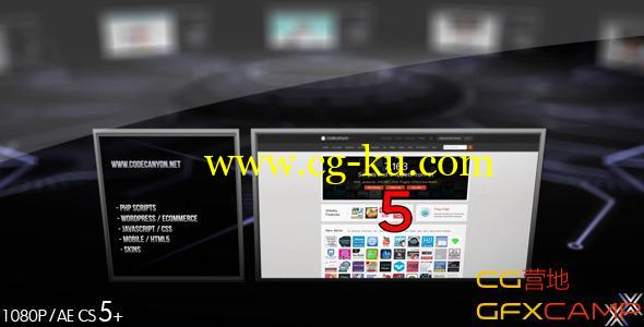 科技网站作品展示 Videohive Website Community的图片1