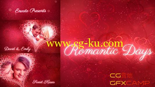 婚礼红心浪漫模板 Videohive Romantic Days的图片1