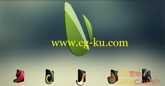 3D文字Logo旋转 VideoHive Logo 3D Rotation Kit的图片1