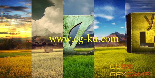 自然三维Logo VideoHive Logo In Nature Bundle的图片1