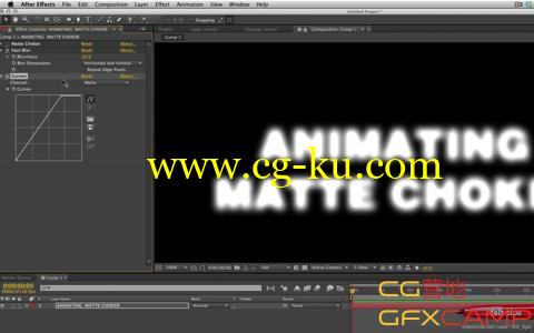 AE插件matte choker深入教程 An insight into the matte choker的图片1