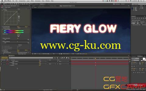 AE教程火焰辉光 Fiery Glow Tutorial的图片1