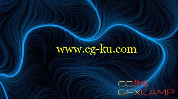 流动线条场C4D教程(俄语) Cinema 4D - Perlin Flow Fields Tutorial的图片1