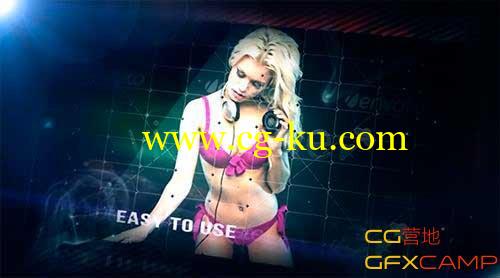 网格时尚展示 Videohive Magic Cube的图片1
