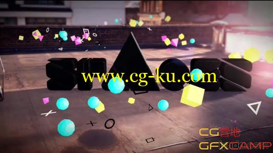 AE/C4D结合教程 Lynda – Creating a Show Open in After Effects and CINEMA 4D的图片1