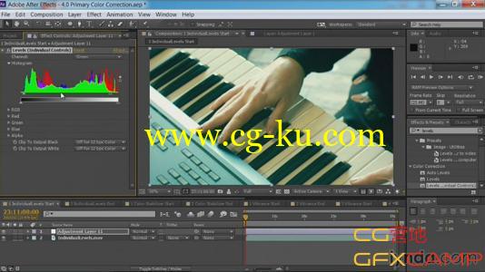 AE调色教程 Lynda – After Effects Guru: Color Grading Footage的图片1