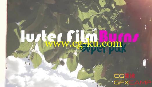 胶片电影漏光视频素材 Gorilla Grain Luster Film Burn (H.264) 12 packs的图片1