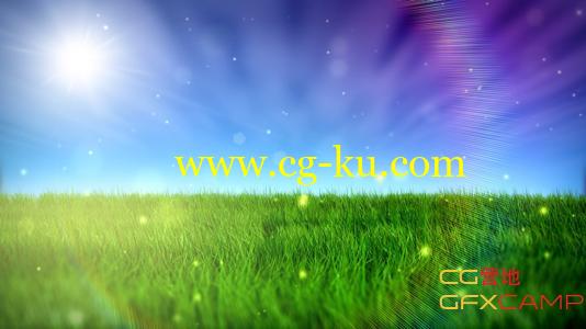 蓝天绿草地视频素材 iStockVideo – Summer Freedom的图片1