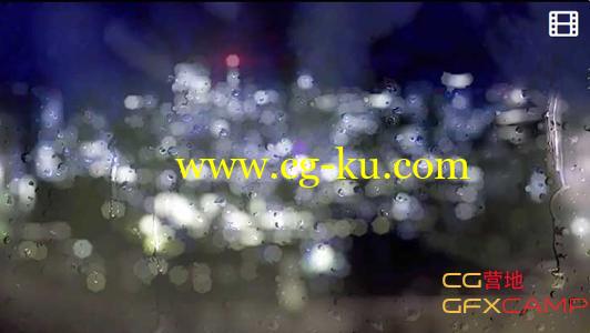 窗户雨滴滑落教程 Create Highly Realistic Rain on a Window的图片1