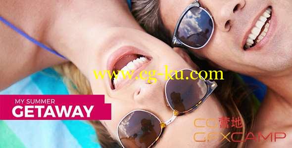 AE模板-轻松时尚夏天旅游图片包装片头 Summer Getaway - Bright Dynamic Opener的图片1