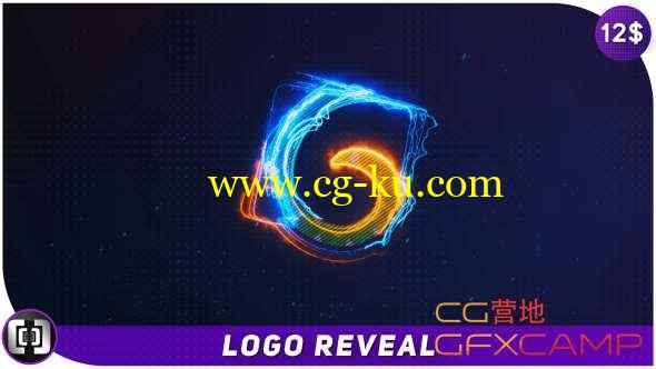 AE模板-Saber描边能量Logo动画 Logo Reveal的图片1