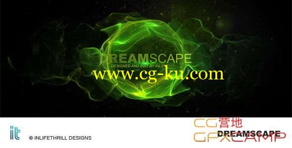 AE模板-粒子飘动文字标题开场 Dreamscape的图片1