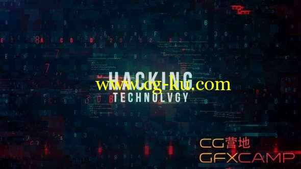AE模板-高科技数字黑客网络宣传片 Hacking Technology Promo的图片1