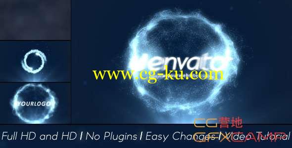 AE模板-粒子环绕爆炸Logo展示 Particles Explosion Logo Reveal的图片1