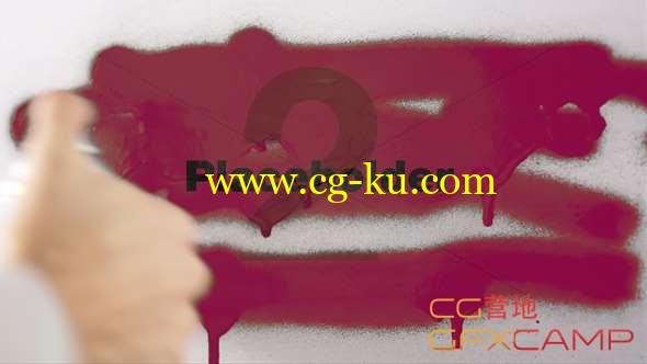AE模板-喷漆彩绘遮罩图片展示 Spraying Photos的图片1