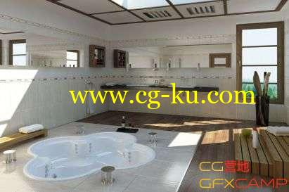 C4D室内模型 Archinteriors for C4D vol. 1的图片1