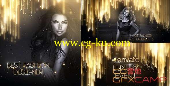 AE模板-奢华粒子背景颁奖典礼片头包装 Luxury Event的图片1
