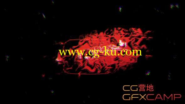AE模板-数字信号损坏噪波Logo动画 Glitch Logo的图片1