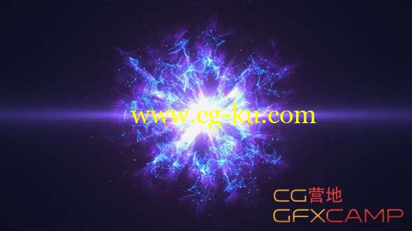 AE模板-点线粒子Logo动画 Plexus Logo Reveal的图片1