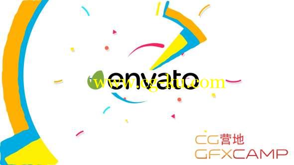 AE模板-夏天小清新Logo展示 Logo Summer的图片1