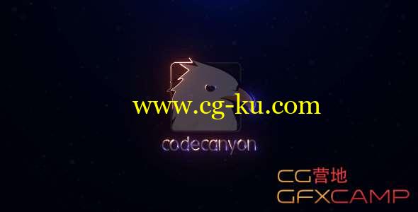 AE模板-电流描边Logo动画 Epic Electric Logo的图片1