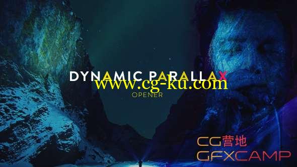 AE模板-动态三维视差图片展示片头 Dynamic Parallax Opener的图片1