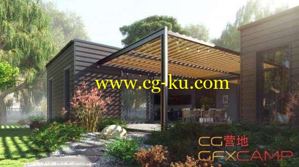 3DS MAX参数化建模插件+预设素材库 RailClone Pro 3.0.7 3DS MAX 2014/2016/2017 破解版的图片1