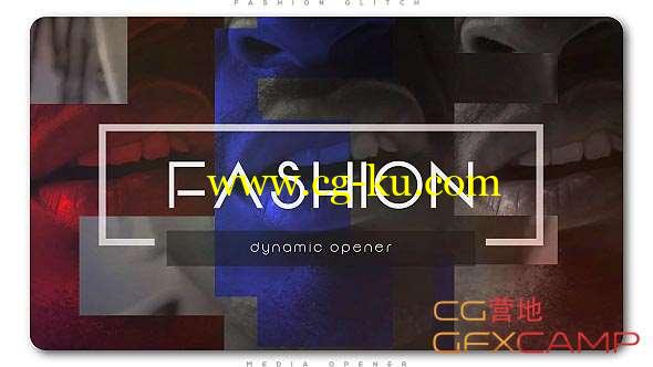 AE模板-时尚文字图片视频包装片头 Fashion Dynamic Media Opener的图片1