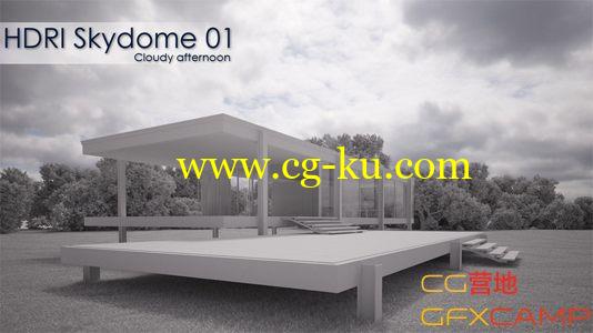 高动态天空HDR全景图 VIZPARK HDRI Skydome Vol. 1＋2的图片1