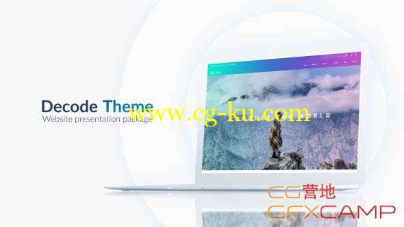 AE模板-网站宣传片头动画 Website Presentation Pack的图片1