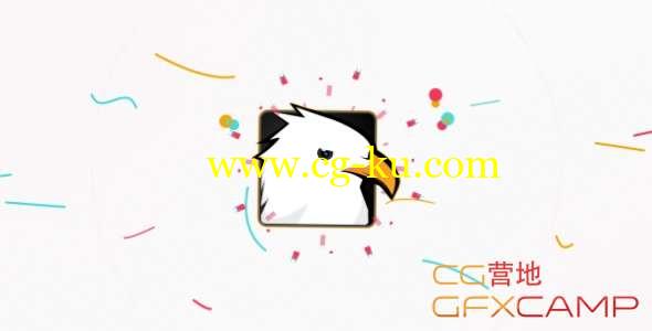 AE模板-简单彩色线条Logo动画 Simple Logo的图片1