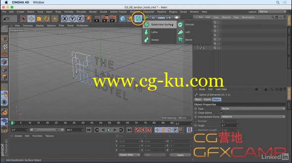 C4D R19入门基础教程(英文字幕) Lynda - Cinema 4D R19 Essential Training Motion Graphics的图片1