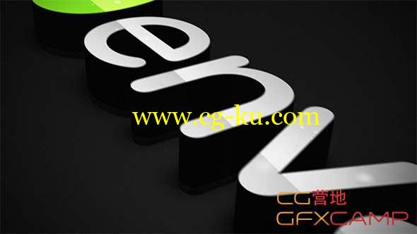 AE模板-三维挤出立体Logo动画 Elegant Extrusion的图片1