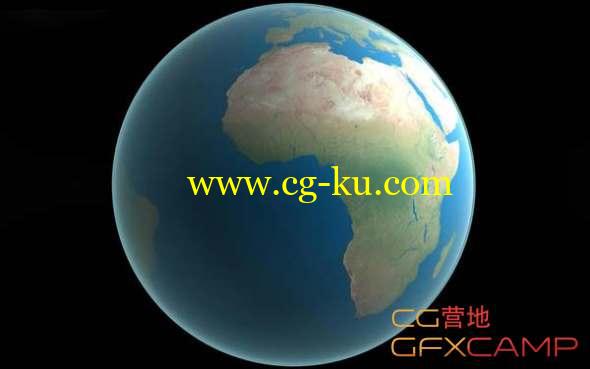 16K分辨率高清地球3D模型 TurboSquid - 3D Earth Model的图片1