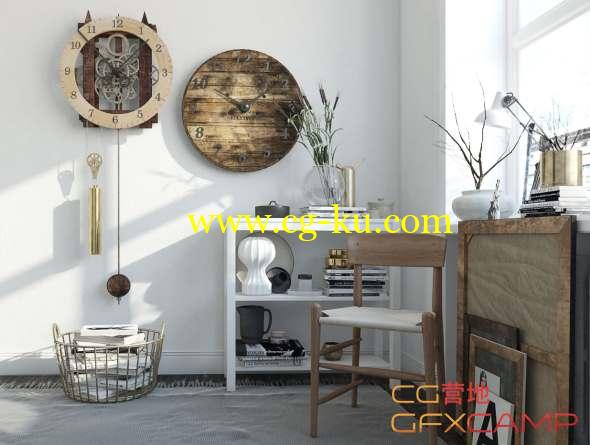 Evermotion - Archmodels Vol.188 室内装饰物件3D模型(C4D/MAX/FBX/OBJ格式)的图片1