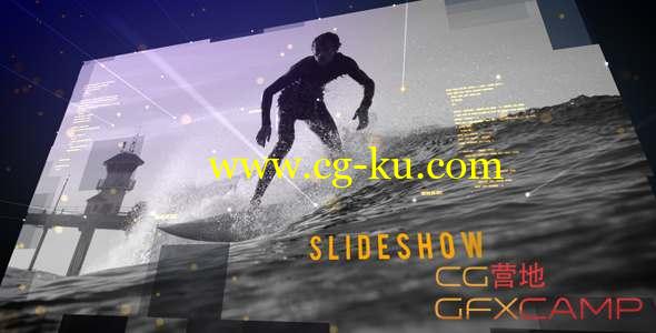 AE模板-科技感图片视频片头开场 Digital Slideshow的图片1