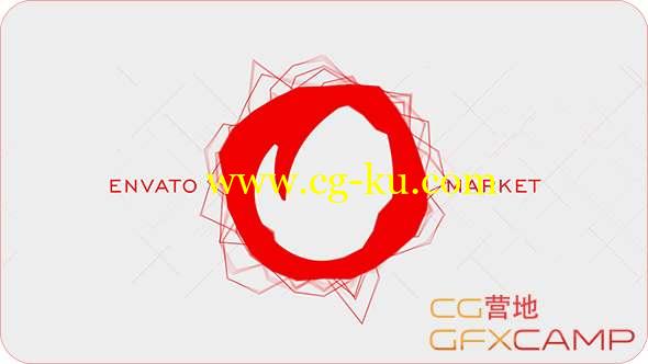 AE模板-线条波动Logo动画 Logo的图片1