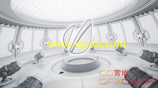 高科技激光Logo VideoHive Hi-Tech Logo的图片1