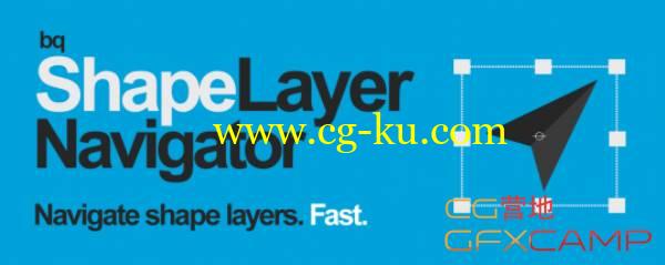 AE图形层属性管理查找脚本 Aescripts bq_Shape Layer Navigator v1.2 + 使用教程的图片1