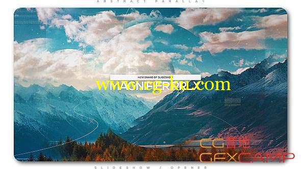 AE模板-图片扭曲视差片头开场 Magnifier Parallax Slideshow的图片1